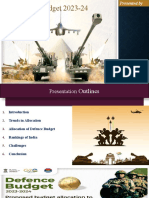 Defence Budget Ocm 7222-1