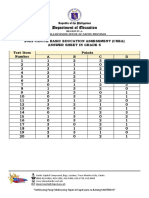 E CBEA - Grade 6 AP Key