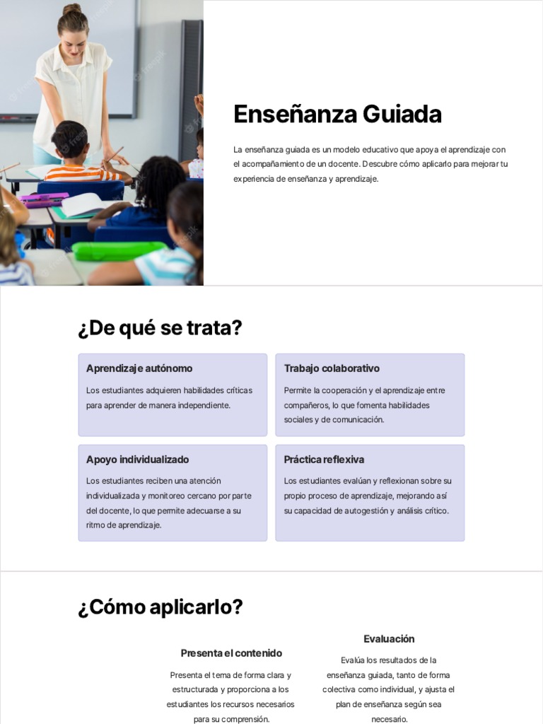 Ensenanza Guiada | PDF | Crecimiento personal y profesional
