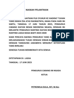 Naskah Pelantikan