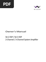 Sa 2 DSP Sa 3 DSP Owners Manual v1