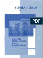 Student's Solutions Guide for Use With Discrete Mathematics