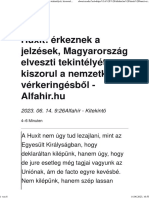 Huxit - Érkeznek A Jelzések, Magyarország Elveszti Tekintélyét, Kiszorul A Nemzetközi Vérkeringésből - Alfahir - Hu