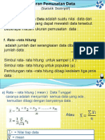 Materi Ukuran Pmusatan Data