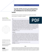 T Rkiye de 2018 y L Nda Ger Ekle Tirilen Se Im Ittifaklar N N Kurumsal y Nden Tahlili (#1018247) - 2060273