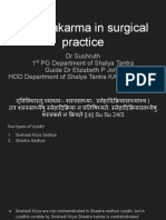 Panchakarma in Surgical Practice
