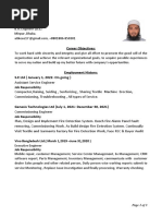 CV of Md. Atiqur Rahman