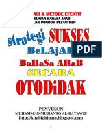 Strategi Sukses Belajar Bahasa Arab-1