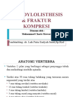 Spondilolistesis Dan Fr. Kompresi