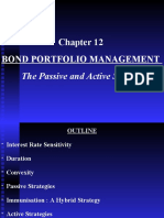 Chapter 12 Bond Portfolio MGMT