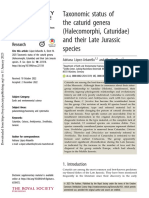 Lopez-Arbarello - Ebert 2023-Taxonomic Status of The Caturid Genera