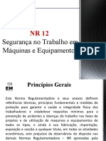  SEGURANÇA DO TRABALHO - Maquinas e Equipamentos