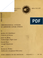 Chronological catalog of reported lunar events