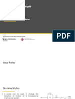 Transactional Mechanical Motion 2 - Ideal Pulleys