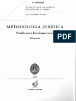 Metodologia Jurídica: Problemas Fundamentais