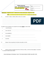 Document Réponses - Les Réseaux Physiques 2022-2023 N Chaîb