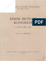 2293 Izmir Iqtisad Konqresi 1923 Afet Inan 1989 579s