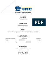 Informe Estadistico Sobre Consumidores de Pizza