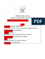 Programma Di Consigli Alimentari Marzo 2 PDF