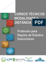 IFPR EaD - Protocolo para Regime de Estudos Domiciliares