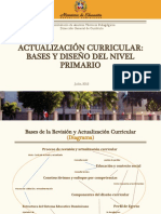 Actualización Curricular - Bases y Diseño Del Nivel Primario