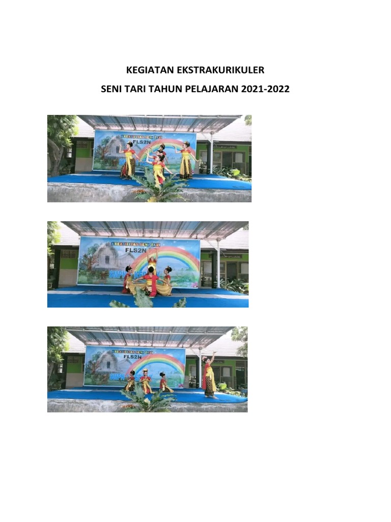 Kegiatan Ekstrakurikuler di Sekolah Desa Tanjungsari