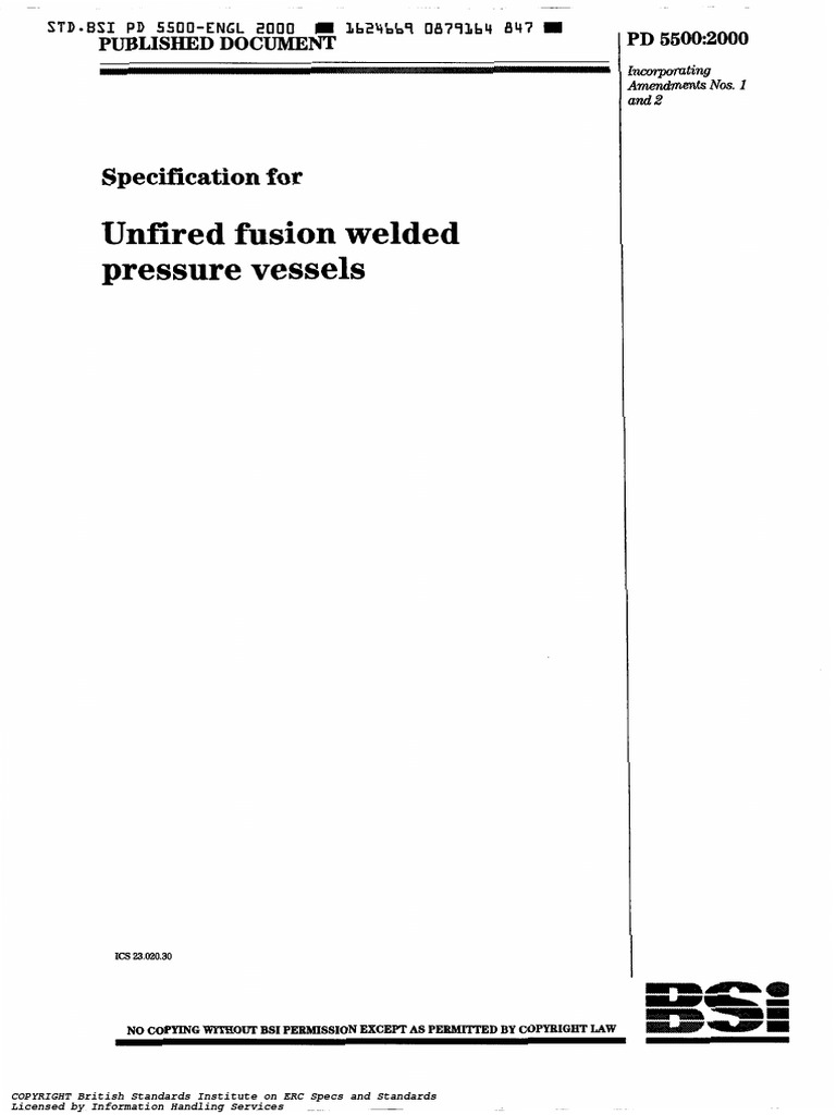 PD 5500 | PDF