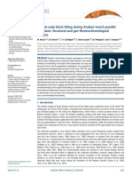 Crustal-Scale Block Tilting During Andean Trench-Parallel Extension