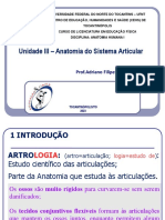 Unidade 03 - Anatomia Do Sistema Articular - 010623