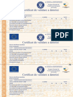 Posta Romana - Certificat de Validare Carduri de Energie MIPE