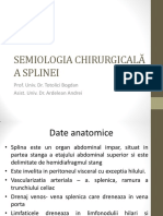 Curs 3 - Semiologia Chirurgicala A Splinei