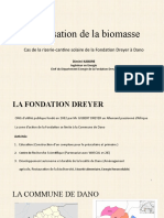 Valorisation de La Biomasse À Rizerie DREYER