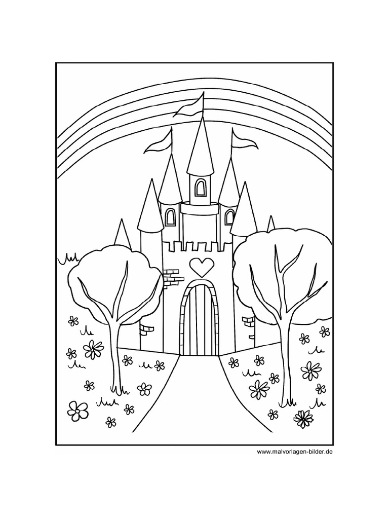  malvorlage-schloss 