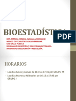 Bioestadistica Introduccion 23-02-23 Grupo M