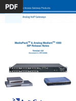 Download LTRT-65606 MediaPack  Mediant 1000 SIP Analog Gateways Release Notes Ver 4 by api-3696704 SN6544793 doc pdf
