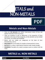 3. Metals and Non-metals