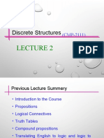 Discrete Structure Lecture 2