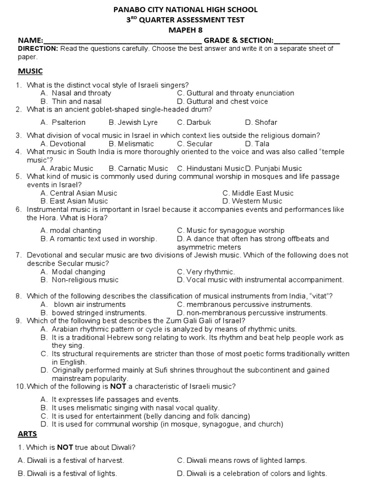 3RD Quarter | PDF