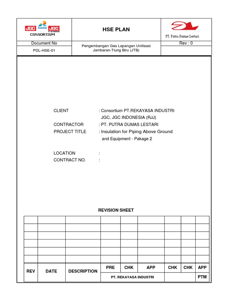 Sampul Hse Plan Pdf