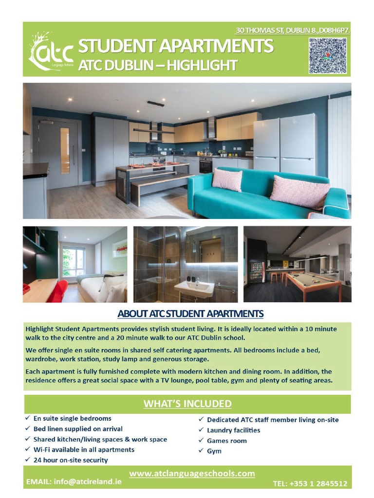 Highlight Student Apartments Fact Sheet PDF