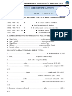 Ficha de Evaluación de Estrutura Del Sujeton