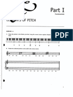 Music Theory I - Exercise 1 Element of Ptich and Notation