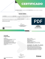 Certificado Edune PDF