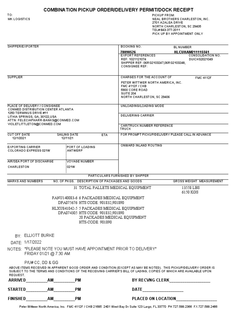 CPDD 202211919467 | PDF | Cargo | Logistics