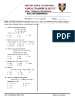 Evaluación Mensual Mayo 1ero C Alg 2023