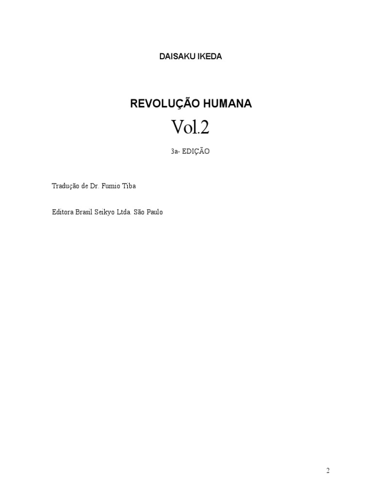 NOVA REVOLUÇÃO HUMANA VOLUME 8 (Completa) PDF | PDF | Astronautas | Japão, image size:768x1024