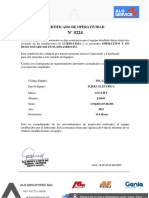 5224 - Tel-220 - Certificado de Operatividad