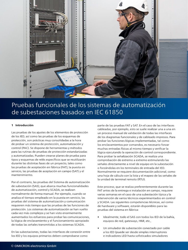 PotM 03 2021 Functional Testing IEC 61850 ESP | Descargar gratis PDF ...