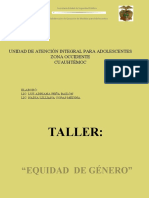 TALLERL EQUIDAD DE GÉNERO1