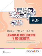 Manual Lenguaje Incluyente Nosexista